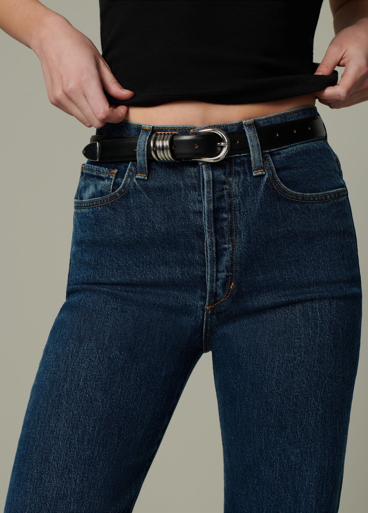 JOE'S | Jeans droits ''Margot'' -Bleu foncé