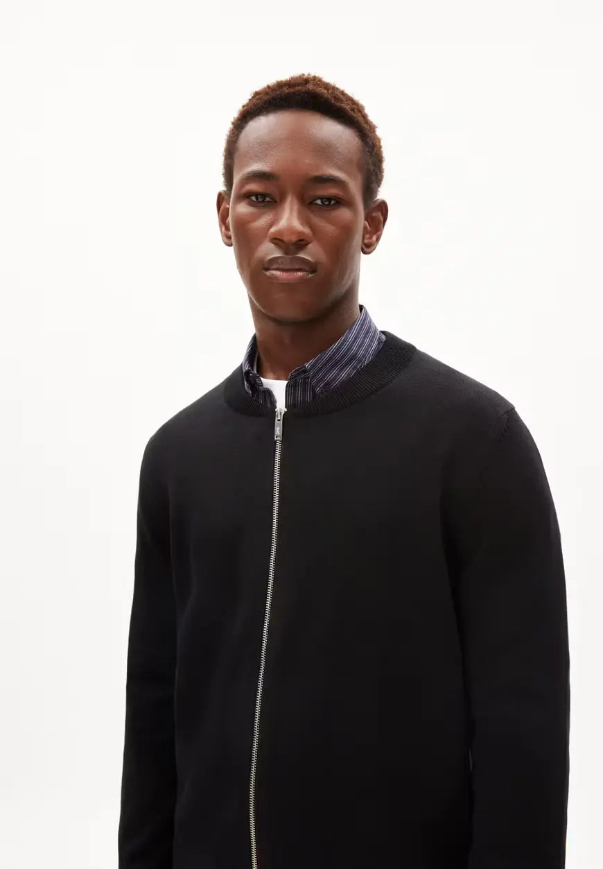 ARMEDANGELS | Cardigan "AGAAMON" - Noir