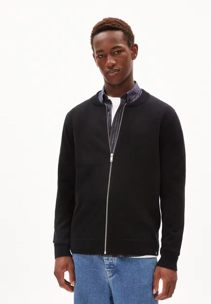 ARMEDANGELS | Cardigan "AGAAMON" - Noir