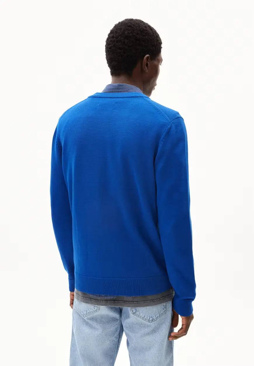 ARMEDANGELS | Cardigan "AGAAMON" - Bleu Lapis