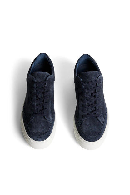 J.Lindeberg | La chaussure 'Art Signature' en suede - bleu marin