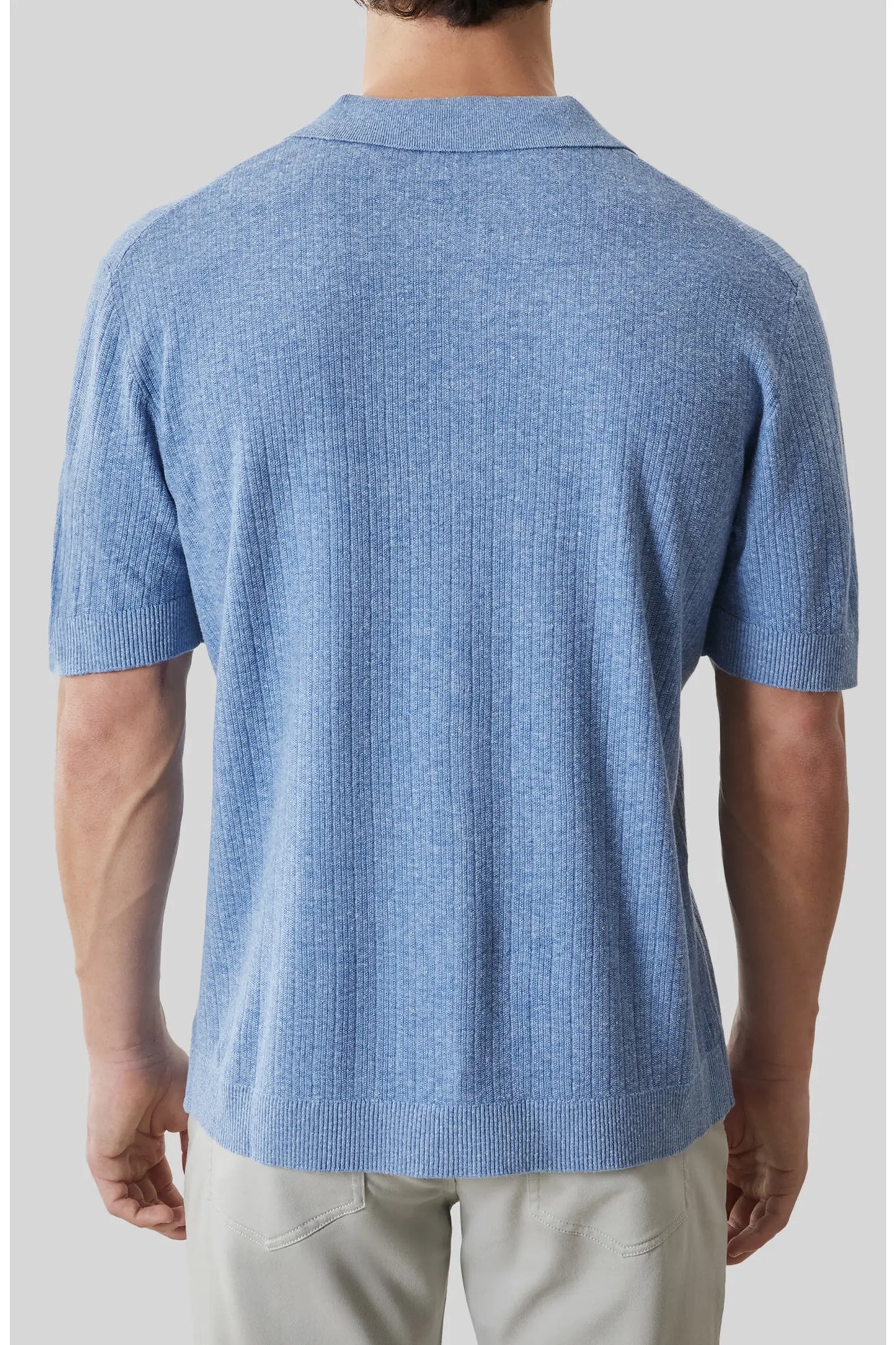Robert Barakett | Chemise à manches courtes "Kestrel" - Bleu