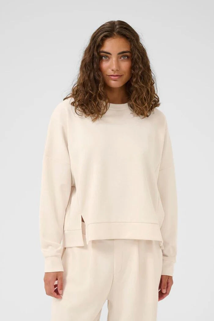 CULTURE | Sweat-shirt ''Alyson Chabrina'' |  Crème