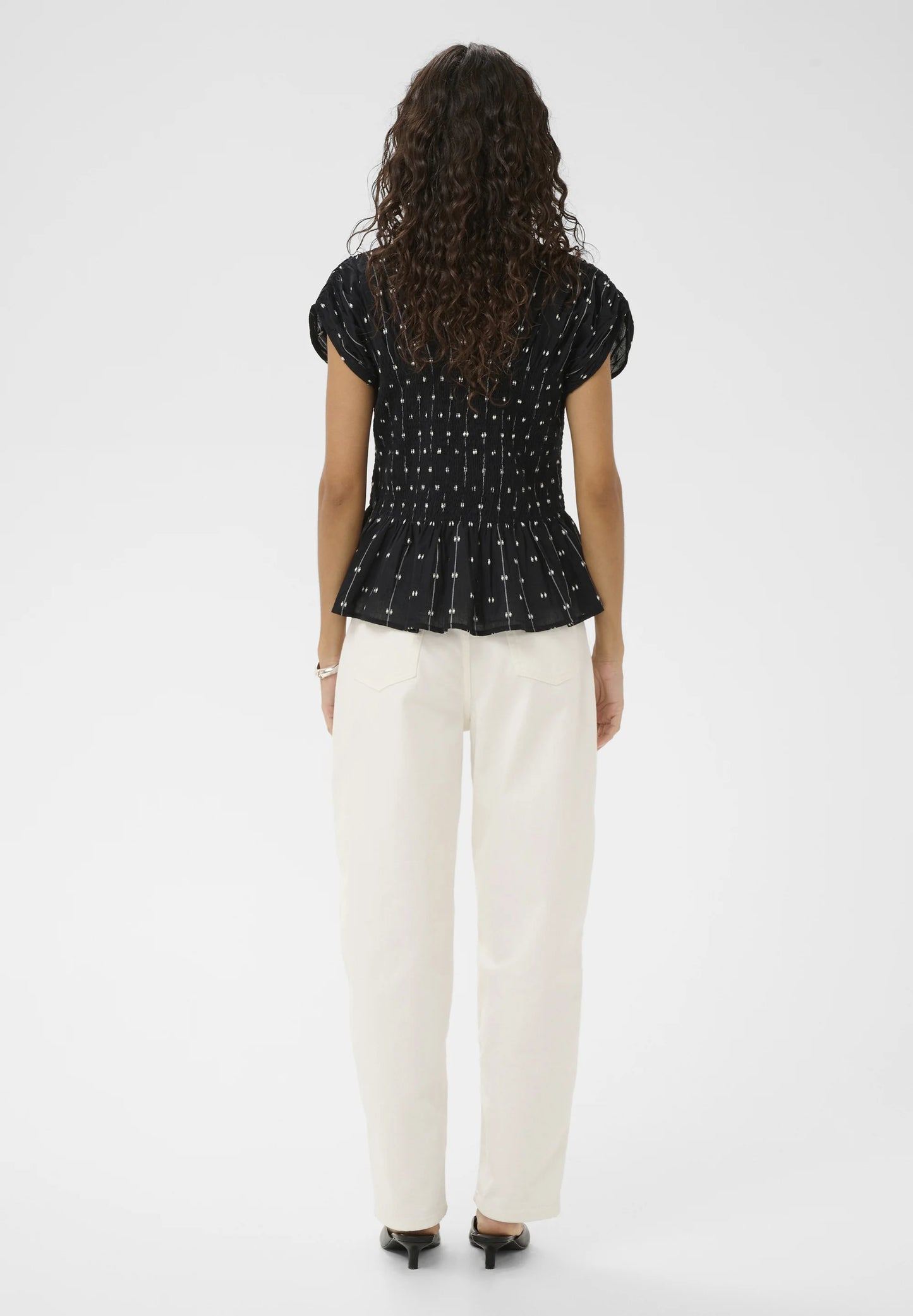 SOAKED IN LUXURY | Blouse 'Amelie'| Noir