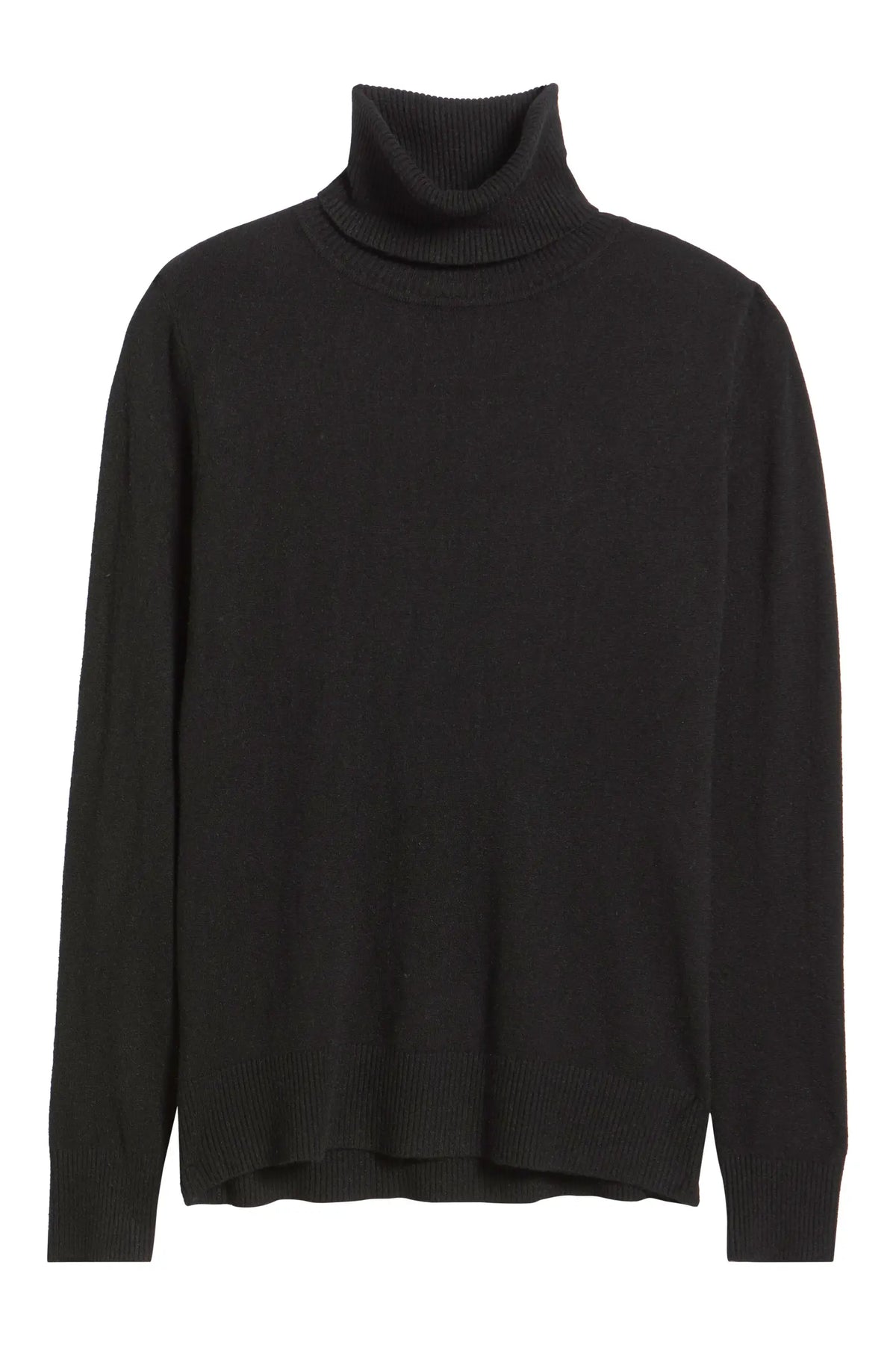Dèluc | Pull à col roulé 'Silene' | Noir