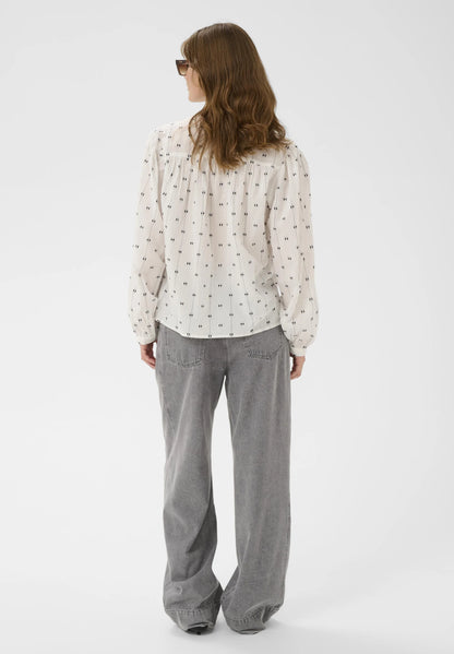 SOAKED IN LUXURY | Chemise 'Amelie'| Blanche