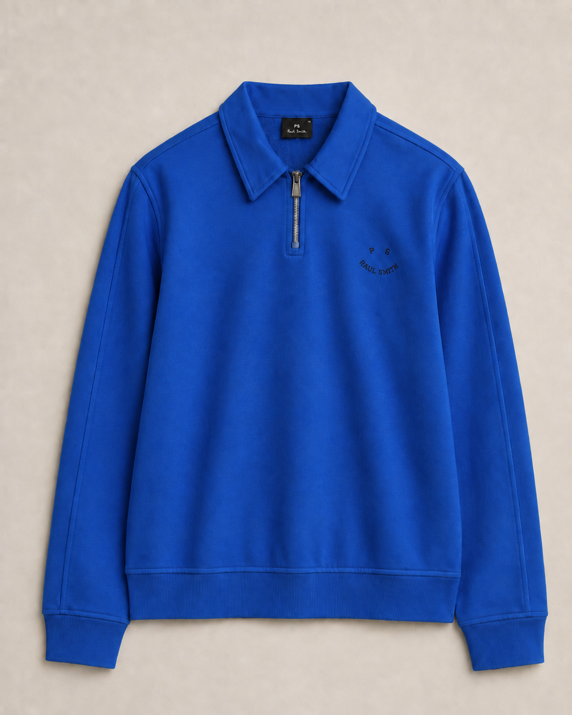 Paul smith | Sweat-shirt à demi-zip - Bleu cobalt