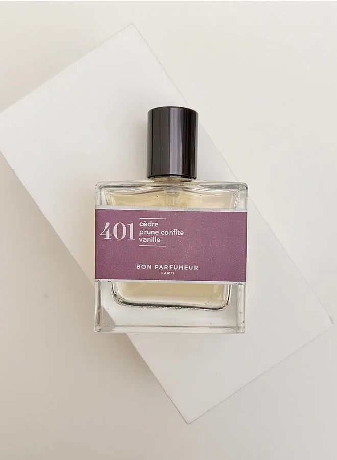 Bon Parfumeur - 401 cèdre prune confite vanille 100ML