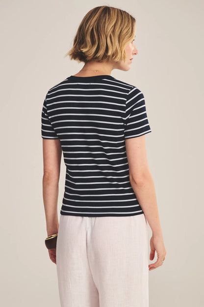 Velvet | Top "Brenda" - Noir et Blanc
