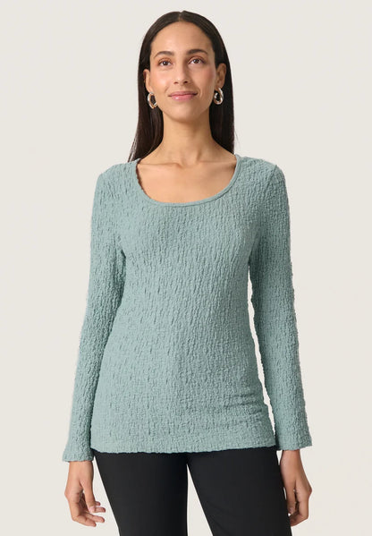 SOAKED IN LUXURY | Top "DAUPHINE" - Bleu