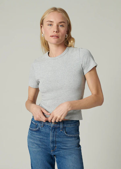 JOE'S - T-shirt "BABY TEE" - Gris