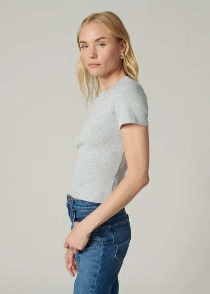 JOE'S - T-shirt "BABY TEE" - Gris