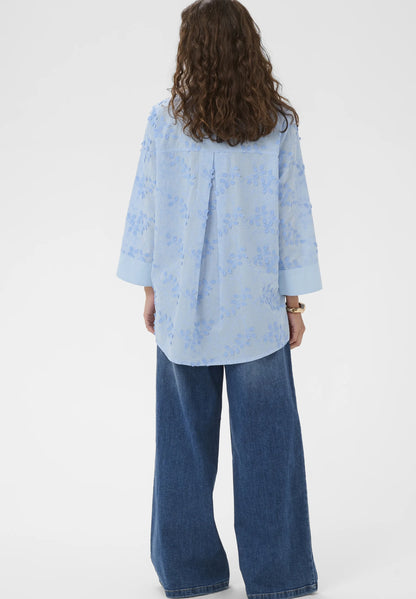 CULTURE |Chemise 'Moni' | Bleu clair