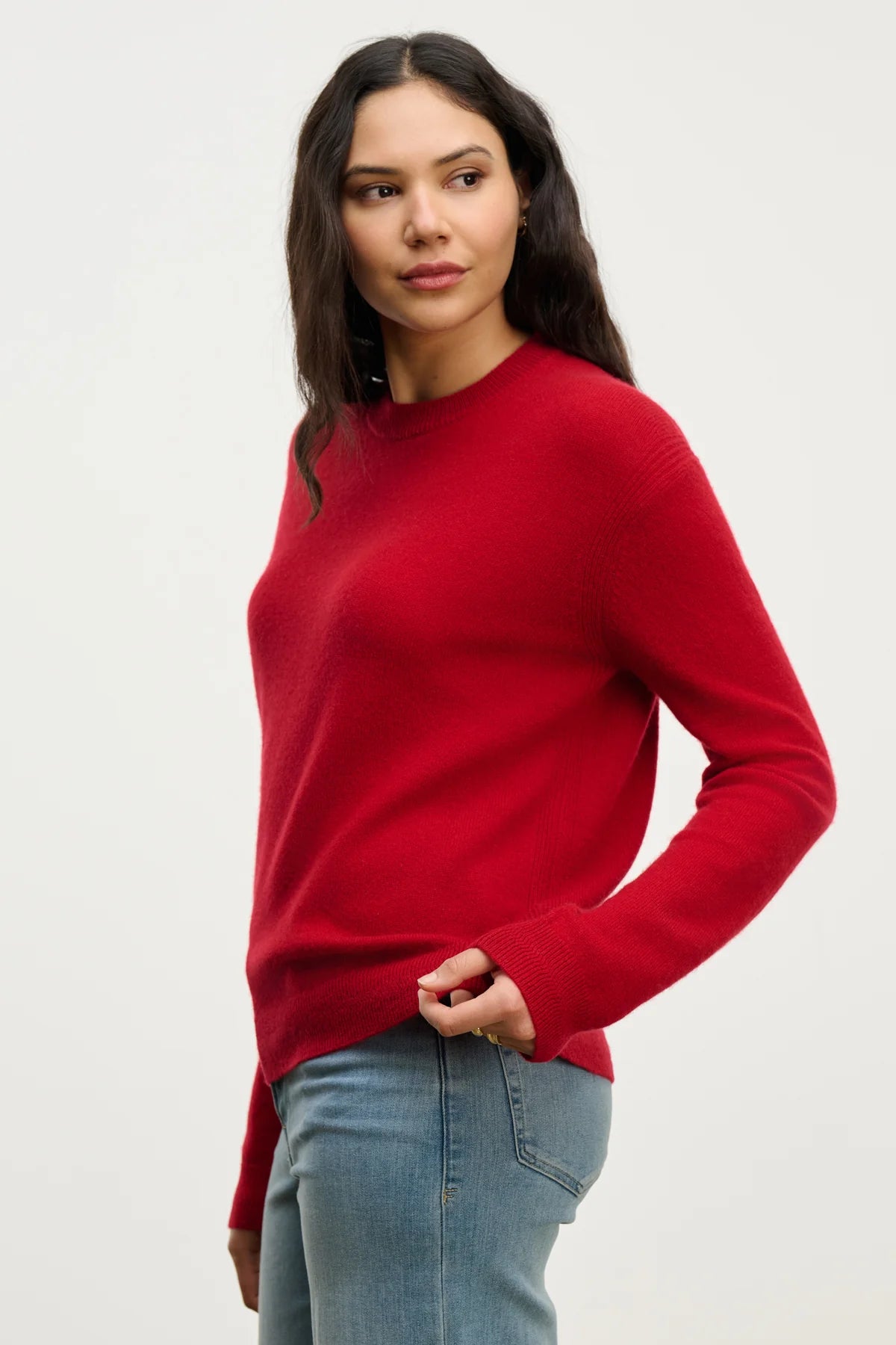 Velvet | Pull en cachemire ''DIANA'' -Rouge