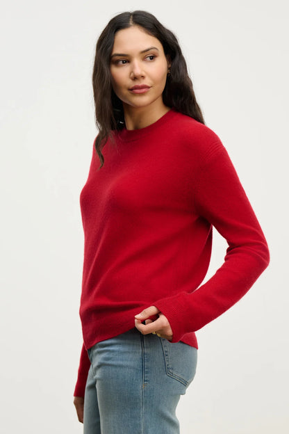Velvet | Pull en cachemire ''DIANA'' -Rouge