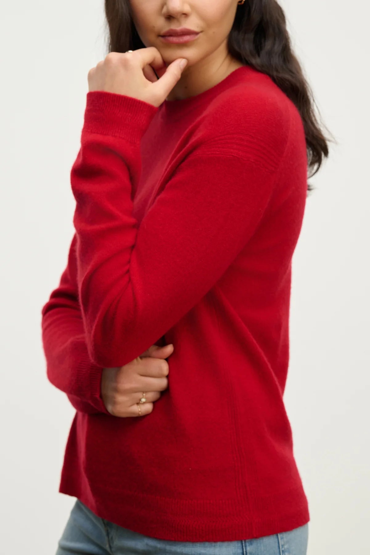 Velvet | Pull en cachemire ''DIANA'' -Rouge