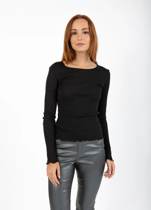 Coster Copenhagen | Tee Shirt manches longues - Noir