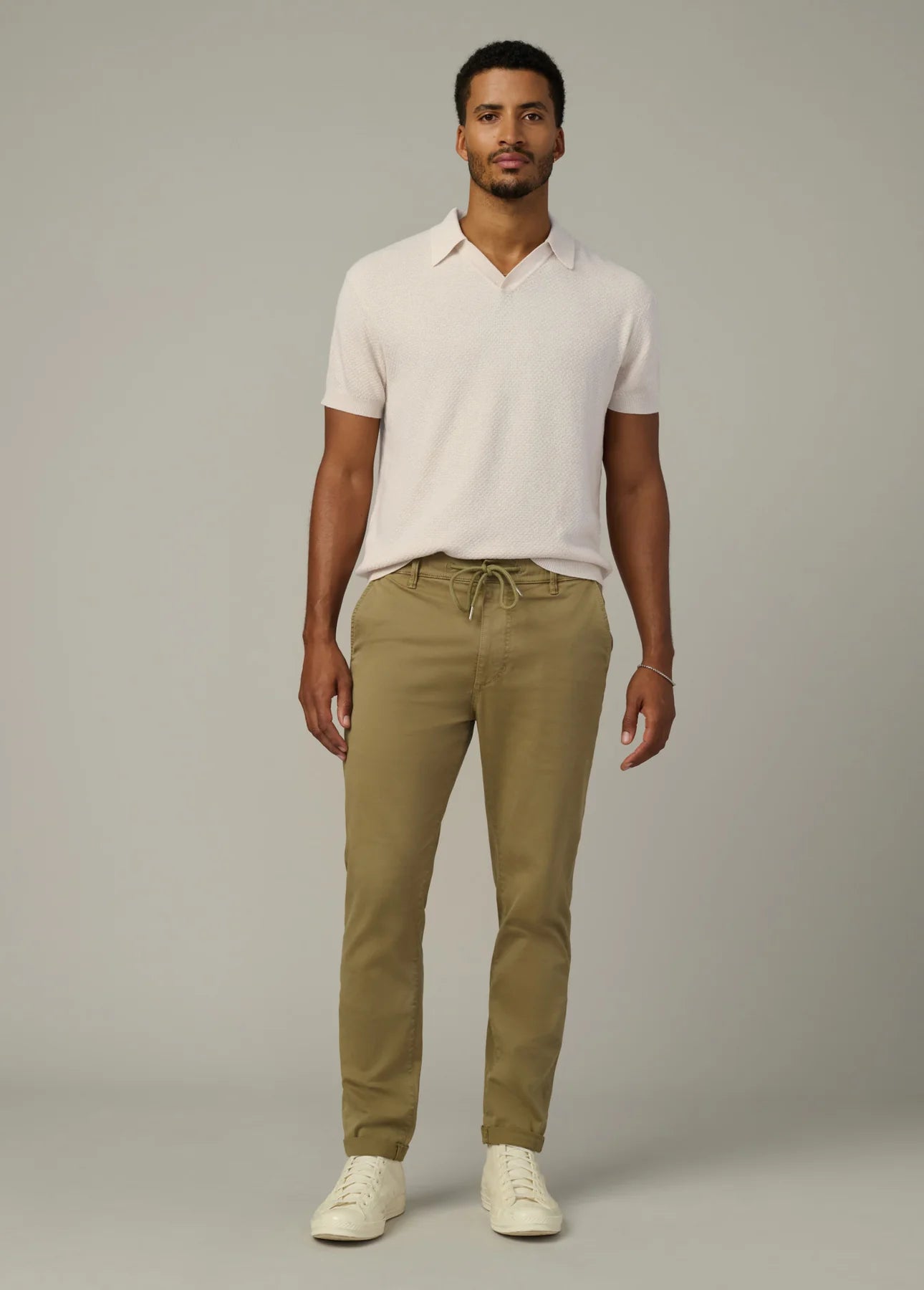 JOE's | Polo en maille mérinos et cachemire - Sable