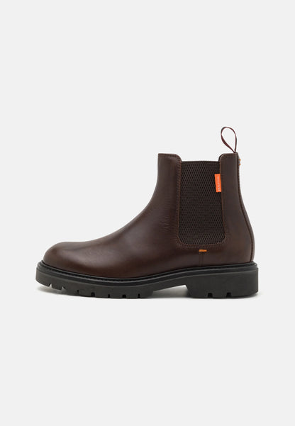Paul Smith | Les bottes Chelsea en cuir ''Xenon'' -  marron foncé