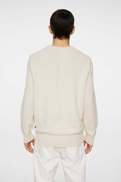 J.Lindeberg | Le pull-over en coton "Arthur" - crème