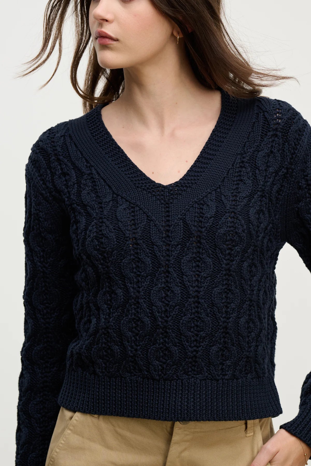 Velvet | Pull "Joyce" - Bleu Marine