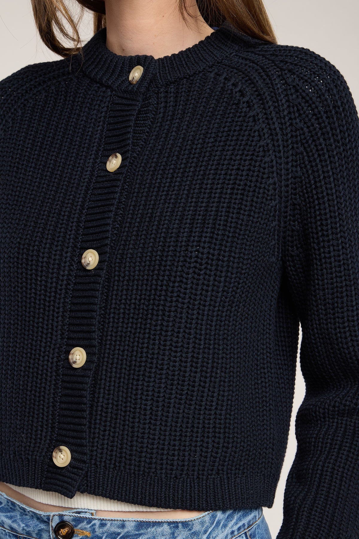 Velvet | Cardigan l 'Lisabeth' | Marine