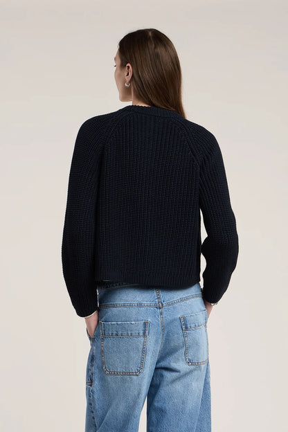 Velvet | Cardigan l 'Lisabeth' | Marine