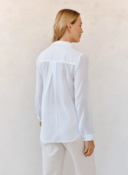 Bella Dahl | Chemise Classique| Blanc