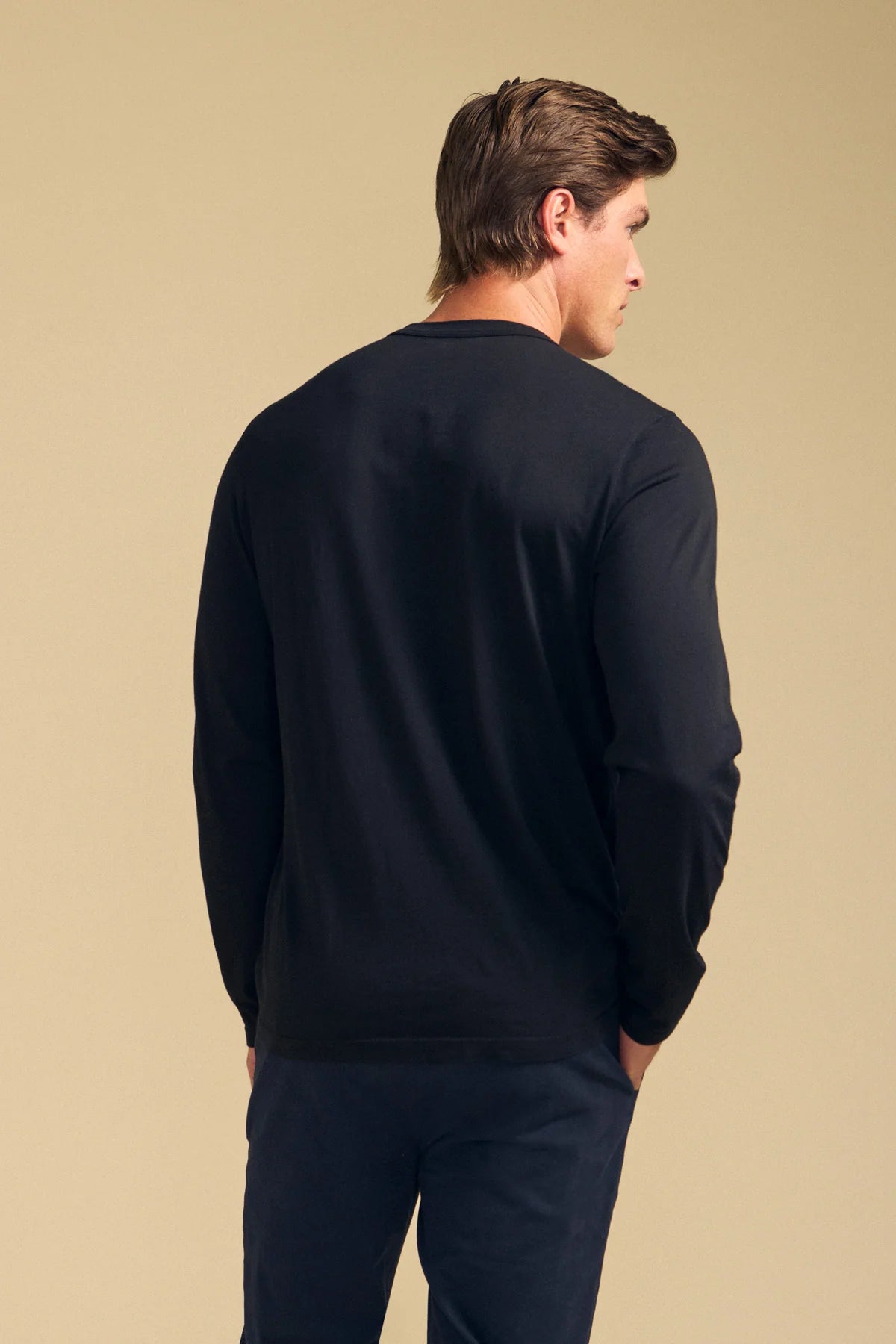 Velvet | T-shirt à manches longues "Rowland" - Noir