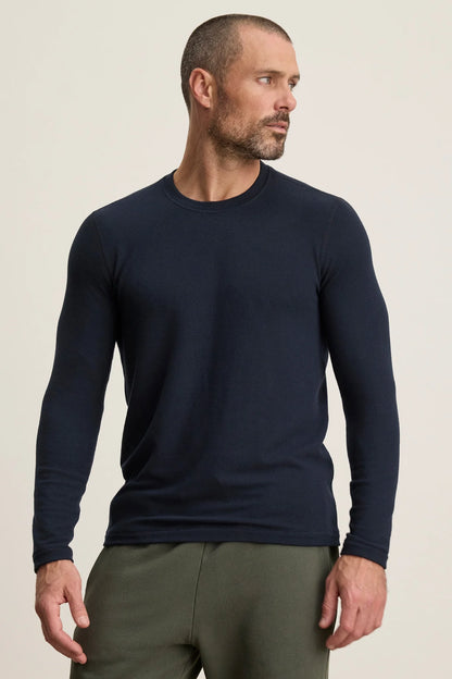 Velvet |  Le pull à col rond ''Becker'' - Bleu
