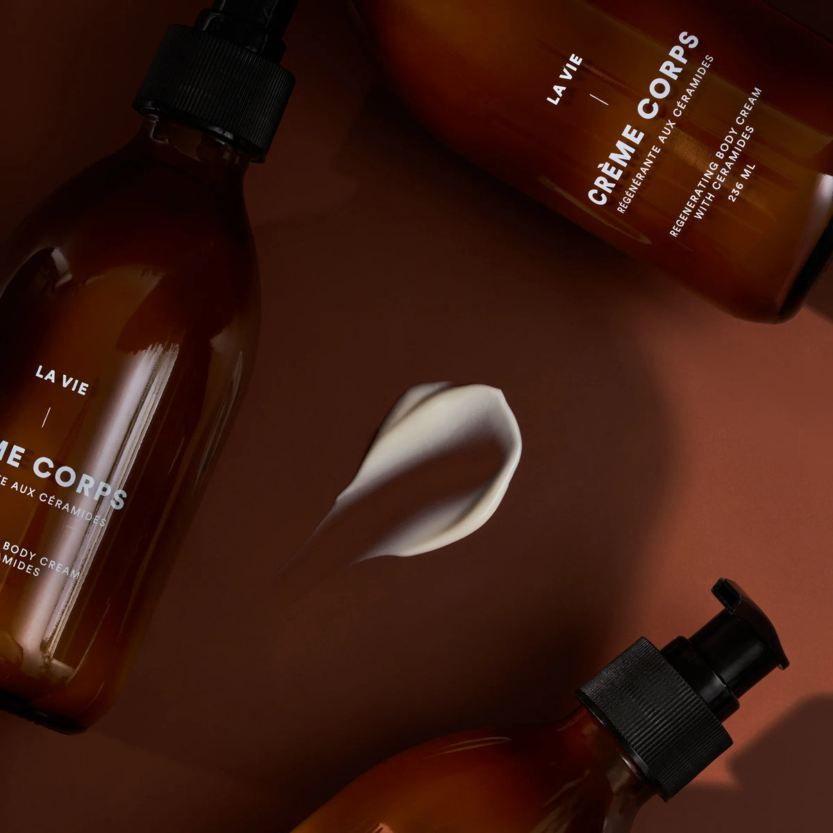 ATELIER LA VIE APOTHICAIRE | Crème corps régénérante aux céramides - Argan Squaline
