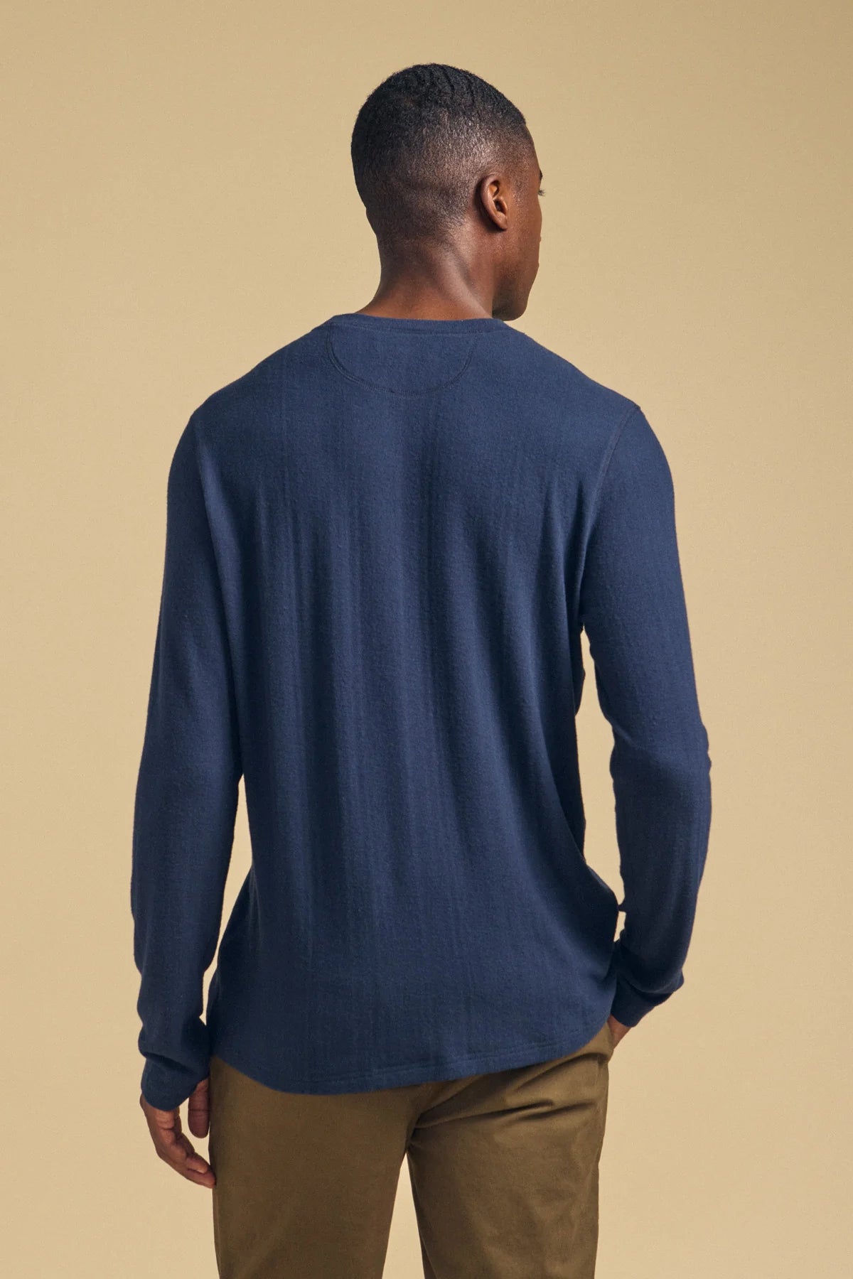 Velvet | T-shirt à manches longues "Redden" - Bleu nuit