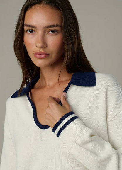 JOE'S | Pull Polo 'Romie'| Blanc