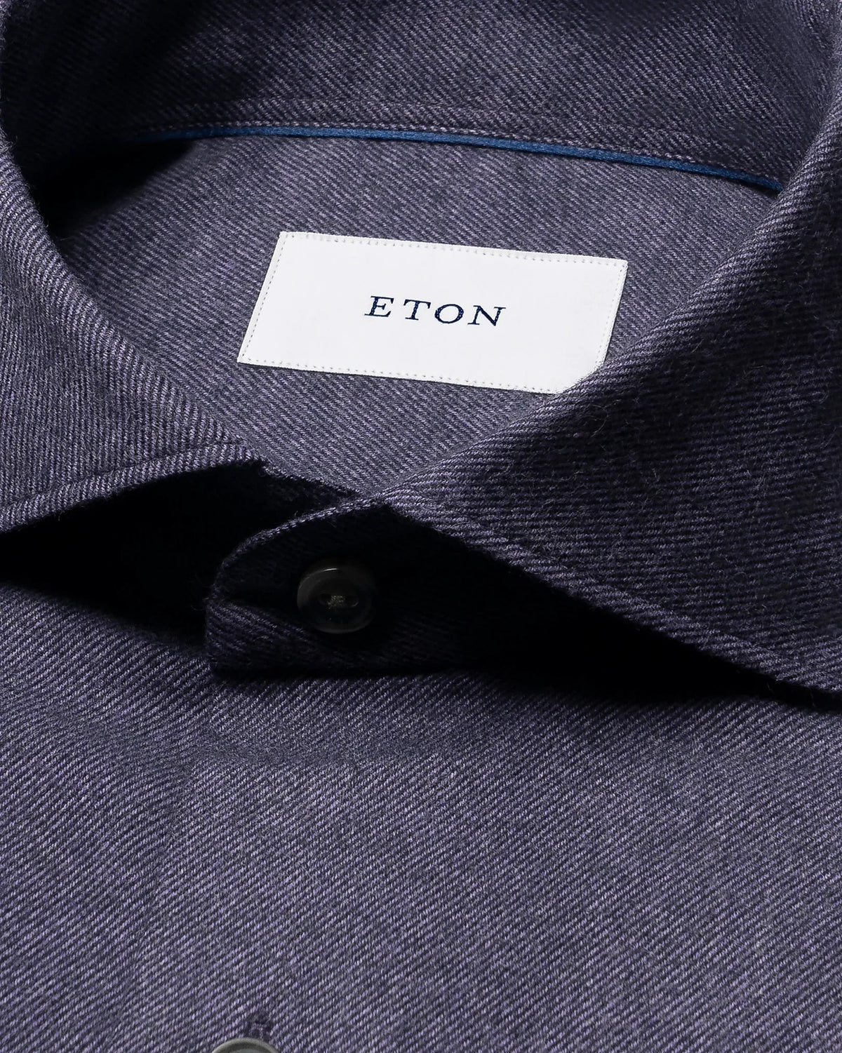 ETON | Chemise en flanelle unie - Mauve
