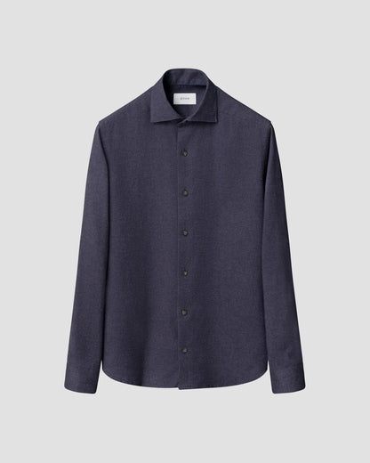 ETON | Chemise en flanelle unie - Mauve