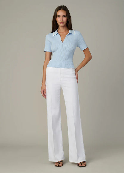 JOE'S | Tricot Pointelle 'Jess' | Bleu Poudre