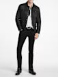 John Varvatos | Manteau en cuire "Andrew" - Noir