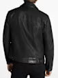 John Varvatos | Manteau en cuire "Andrew" - Noir