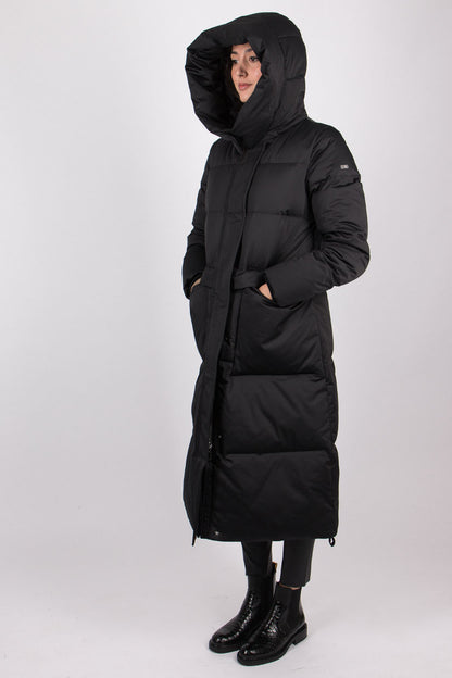 DUNO | Manteau long "Fully" - Noir
