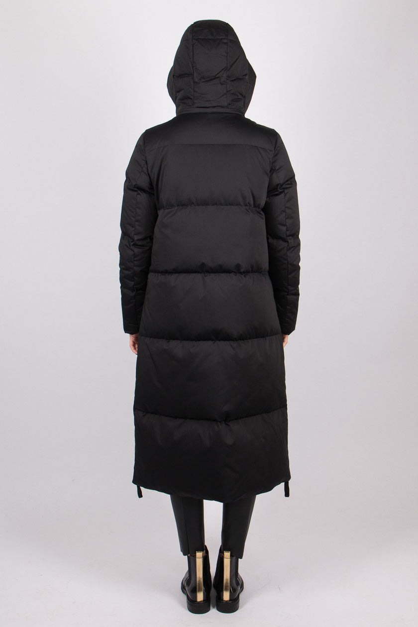 DUNO | Manteau long "Fully" - Noir