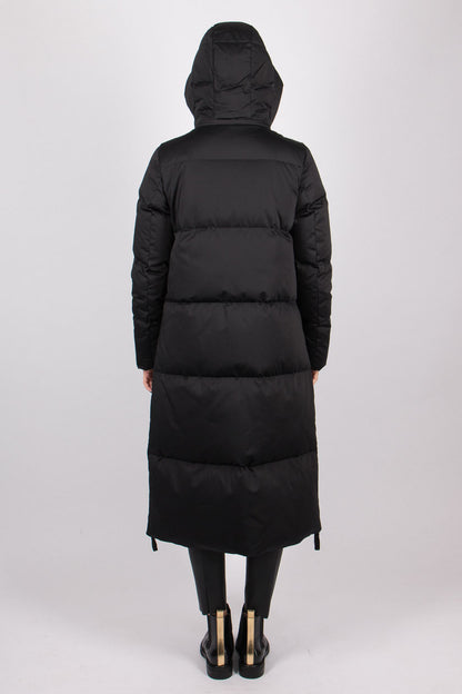 DUNO | Manteau long "Fully" - Noir