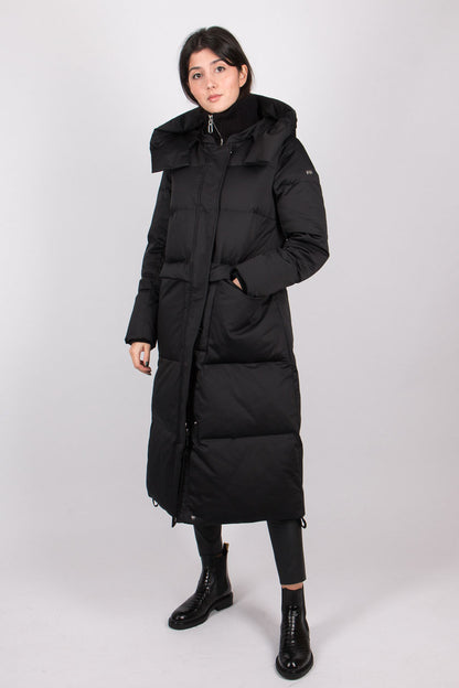 DUNO | Manteau long "Fully" - Noir
