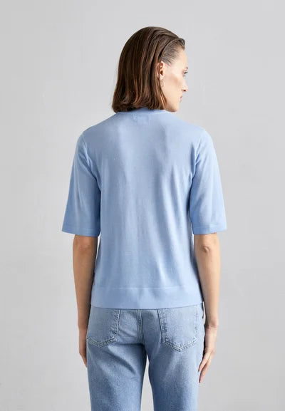 TIGER OF SWEDEN | T-shirt a manches longues "WINNIS" - Bleu