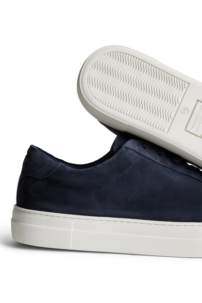 J.Lindeberg | La chaussure 'Art Signature' en suede - bleu marin