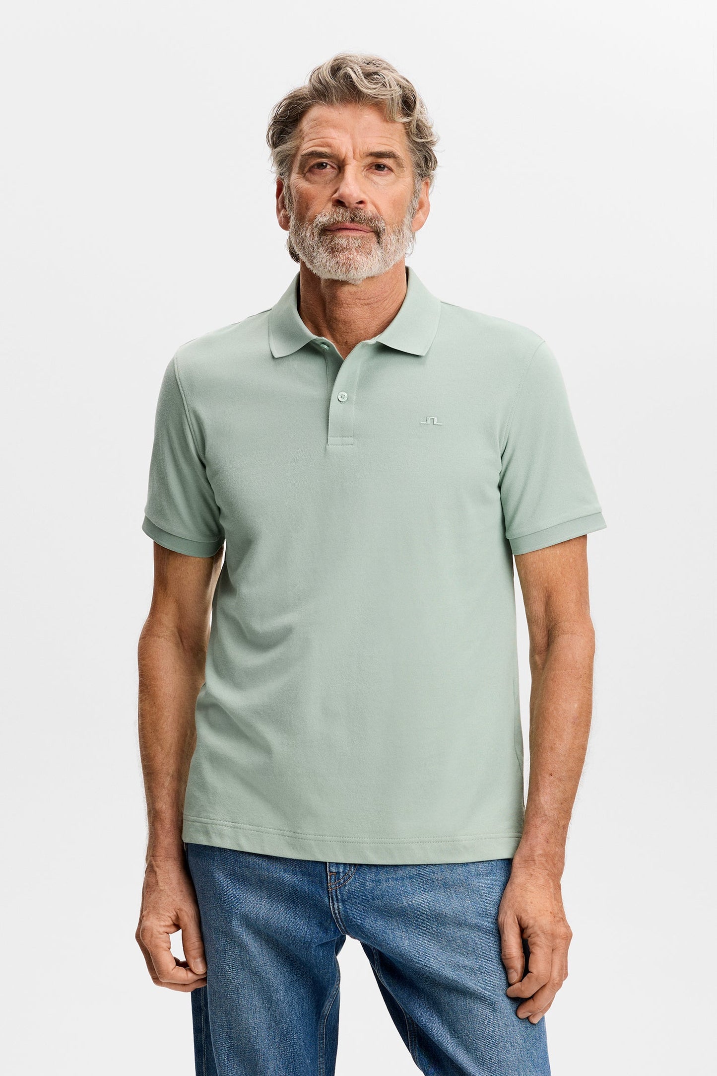 J.Lindeberg | Le polo ''Verse'' en coton piqué interlock - Jadeite U075