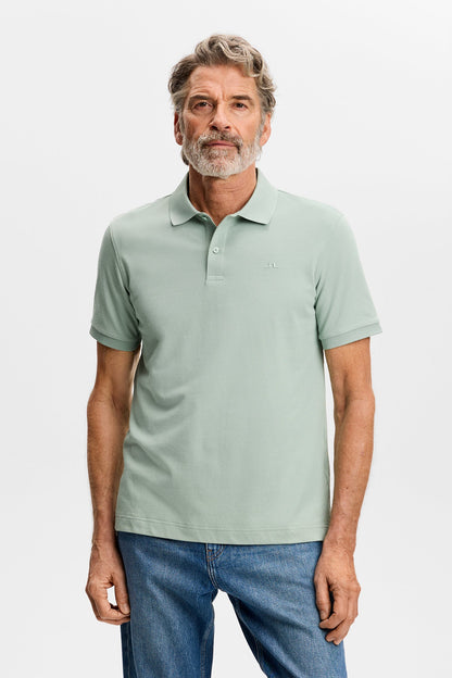 J.Lindeberg | Le polo ''Verse'' en coton piqué interlock - Jadeite U075