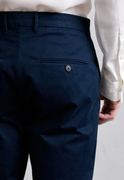 J.Lindeberg | Pantalon chino "Ched Cloud"- Marine