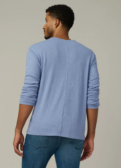 JOE's | Haut Henley à manches longues en lin et coton  - Troposphere