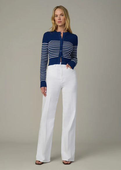 JOE'S | Cardigan Pointelle 'Dani' | Bleu Royal