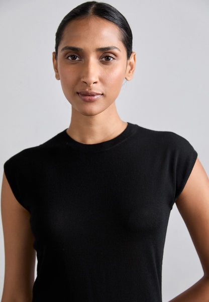 Tiger of Sweden | Haut sans manches en mérinos ''Mariso'' - Noir